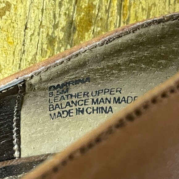 Steve Madden Darrina Leather Platform Stiletto Heels Brown Sz 8.5 Pointed Toe - Picture 6 of 8